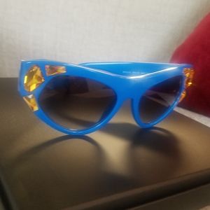 PRADA Cat-eye Crystal Embellished Sunglasses